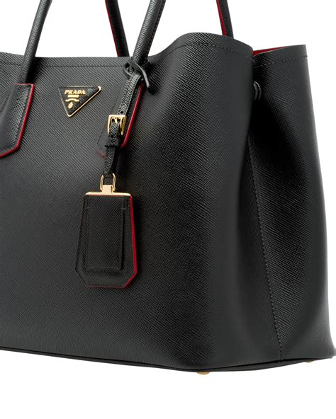 prada double cuir bag|prada double bag price.